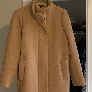 J.Crew Factory City Coat / Camel / Size 10